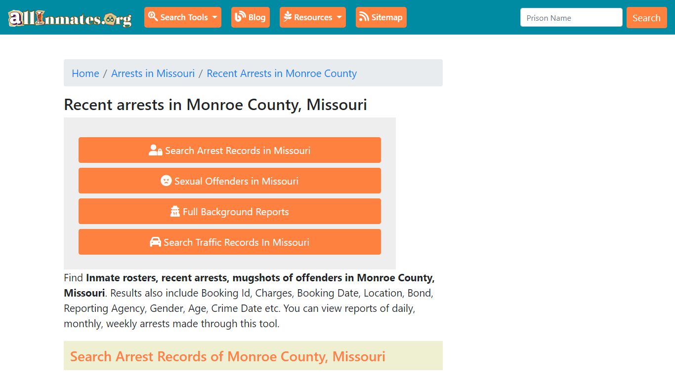 Recent arrests in Monroe County, Missouri | Mugshots, Rosters, Inmates ...