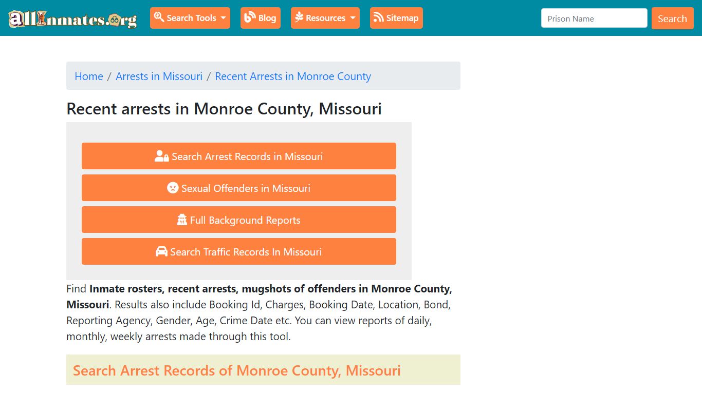 Recent arrests in Monroe County, Missouri | Mugshots, Rosters, Inmates ...
